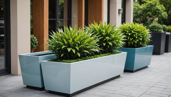 5 raisons d'opter pour des jardinières en fibre de verre